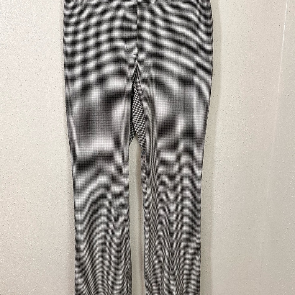 Babaton Black and White Houndstooth Pants